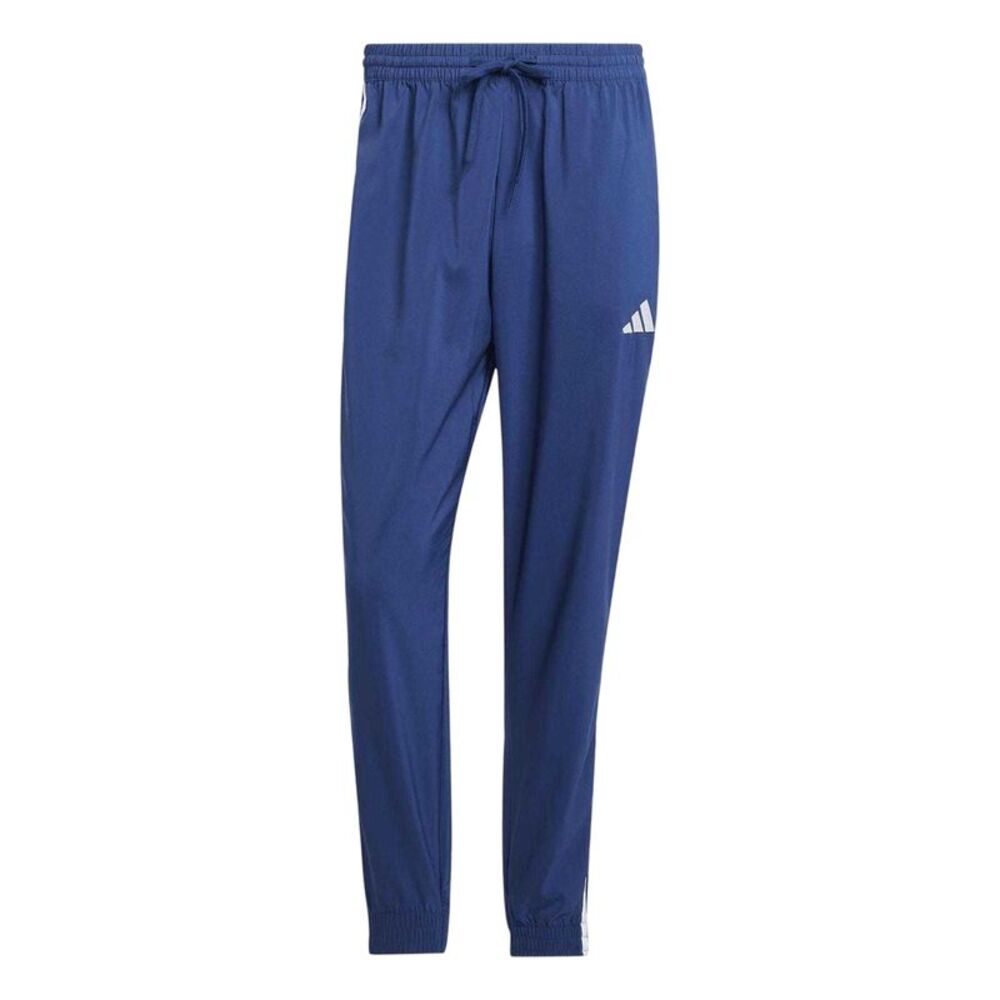 Adidas Mens 3S Tracksuit Bottoms / Dark Blue/White